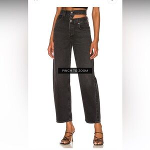 AGolde broken waist pant 25